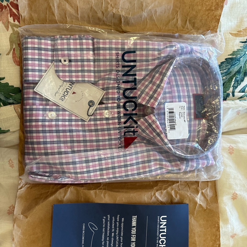 UNTUCKit dress shirt